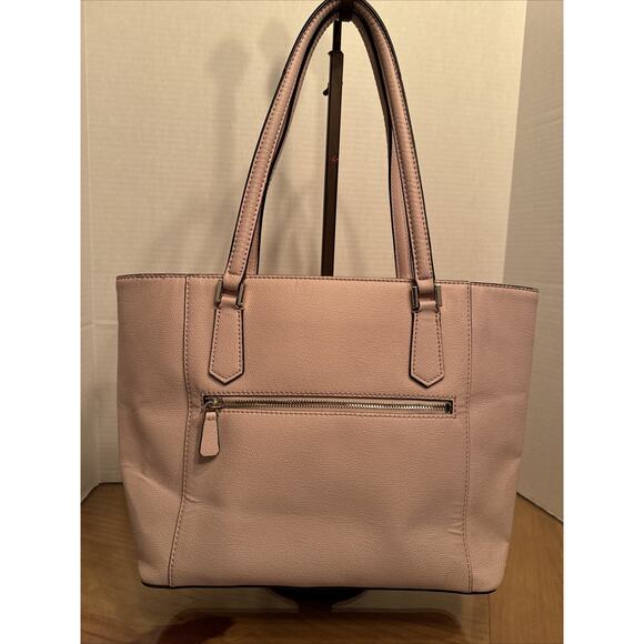 Guess Faux Pebbled Leather Purse Pink - Picture 4 of 14